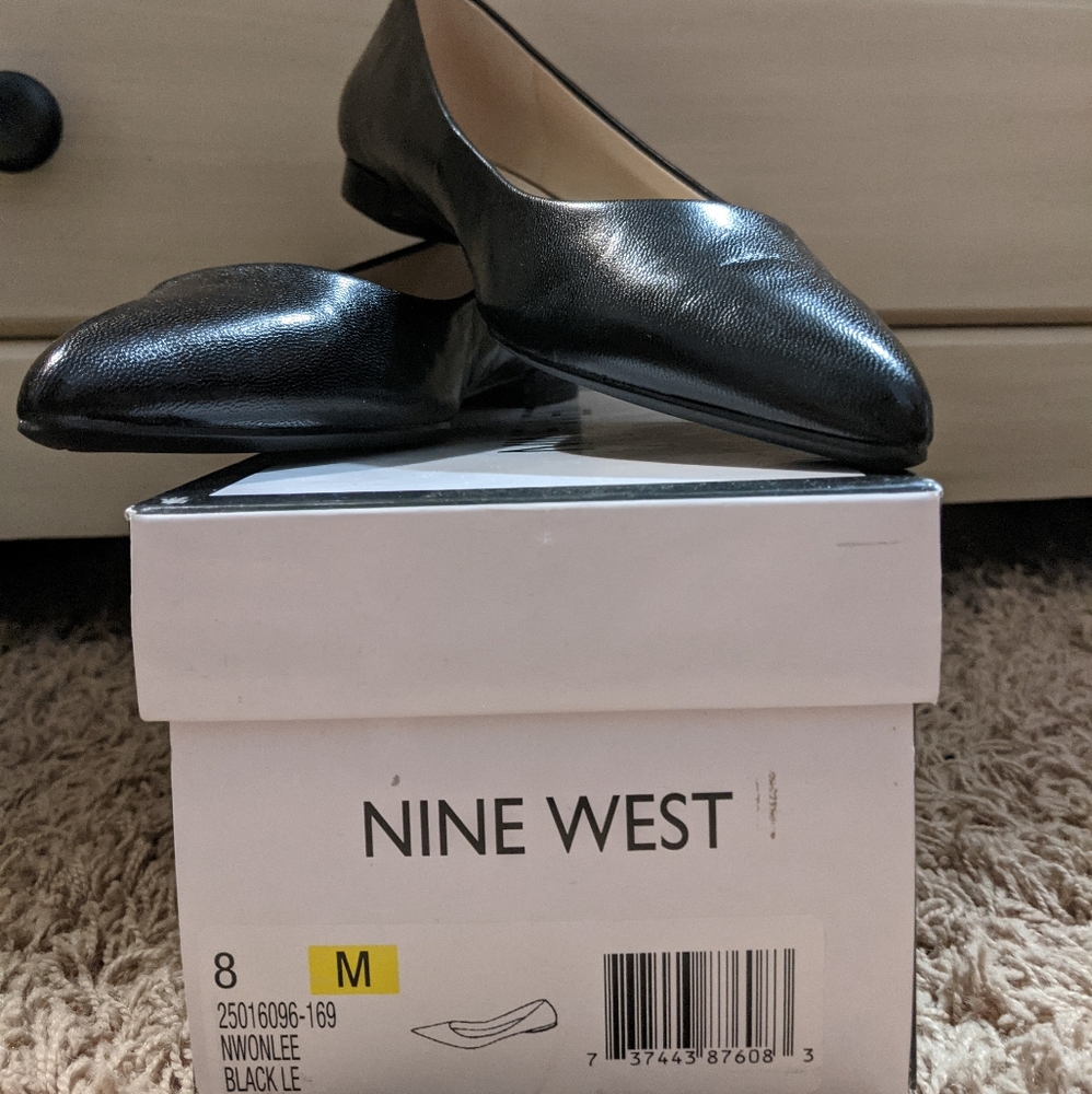 Nine West Black Flat